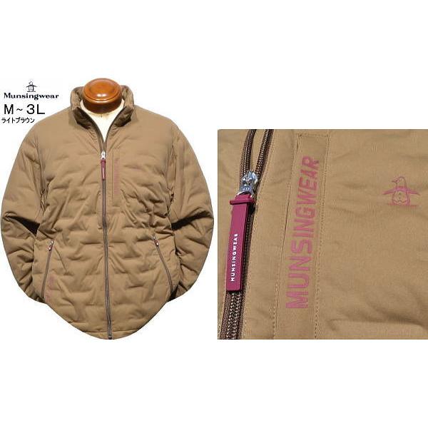 Munsingwear（マンシングウェア） 中綿入りブルゾン メンズ MG5FJK23M