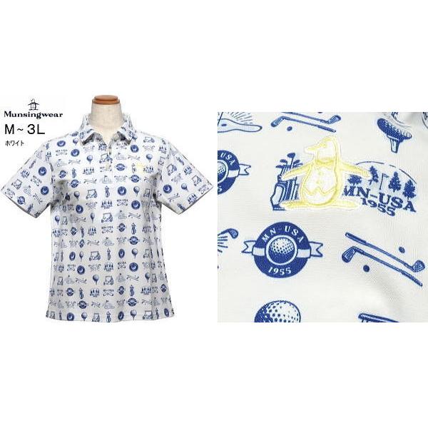 Munsingwear（マンシングウェア） 半袖ポロシャツ L.LL.3L レディース