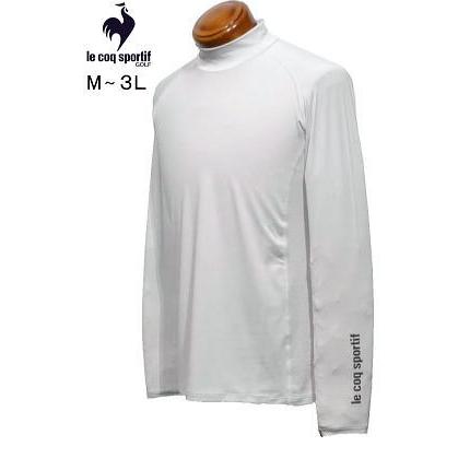 ルコックスポルティフ モックネックアンダーシャツ メンズ QGMXJM00 ストレッチフォーサー 吸汗速乾 UVカット アンダーウェア 2024年モデル M.LL.3L｜golf-spring｜04