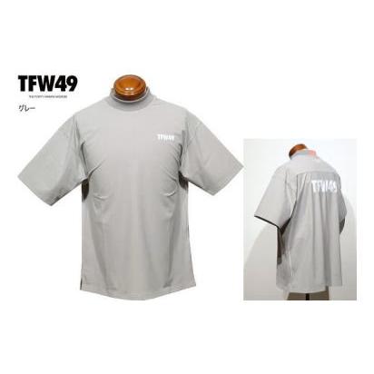 TFW49 モックネック半袖シャツ L.XL メンズ T102610051 ストレッチ