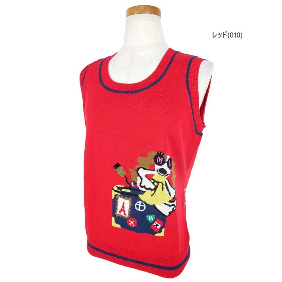 期間限定クーポン配布中 Muスポーツ ゴルフウェア ニットベスト 40 42 44寸 レディース 春夏 Sale 701c1306 Su 701c ゴルフショップsuehiro 通販 Yahoo ショッピング