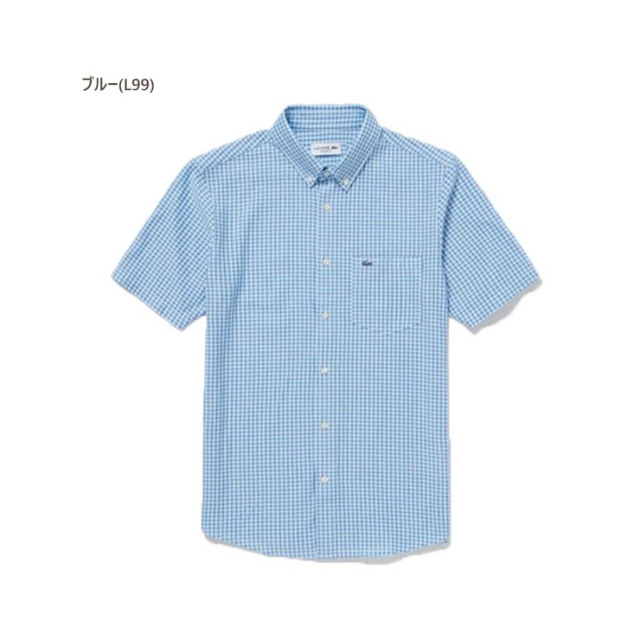 ポイント10倍 ラコステ LACOSTE ゴルフ 半袖シャツ（39/40/41寸：メンズ） 2024春夏新作モデル ch720lj-99｜golf-suehiro｜04