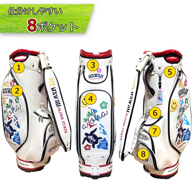 BLUE TEE GOLF ブルーティーゴルフ 9型 HI HAWAII エナメル BLUE TEE GOLF ブルーティーゴルフ 9型 HI HAWAII エナメル