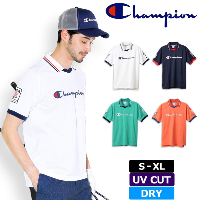 メール便発送 チャンピオン ゴルフ メンズ 吸汗速乾 Uv Cut 半袖 ポロシャツ 抗菌 防臭 C3 Rg320 Champion Golf 20ss ゴルフウェア Ciwrnc3 Rg320 サードウェイブ ゴルフ スポーツ 通販 Yahoo ショッピング