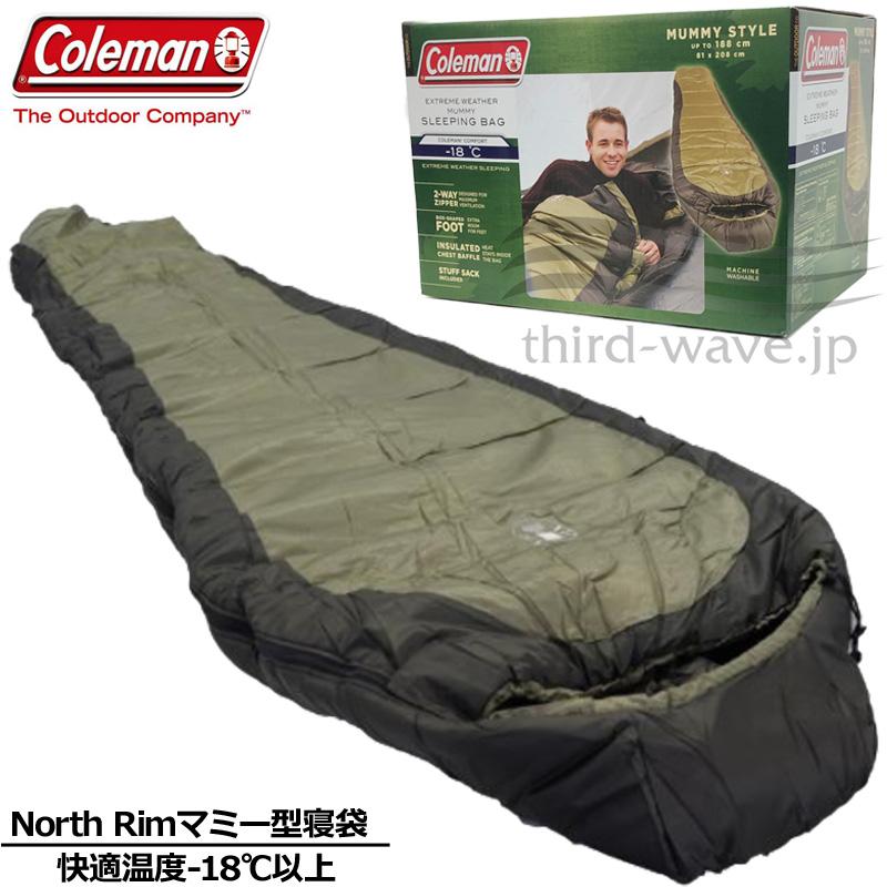 Coleman アウトドア マミー型寝袋の商品一覧｜寝袋、シュラフ 