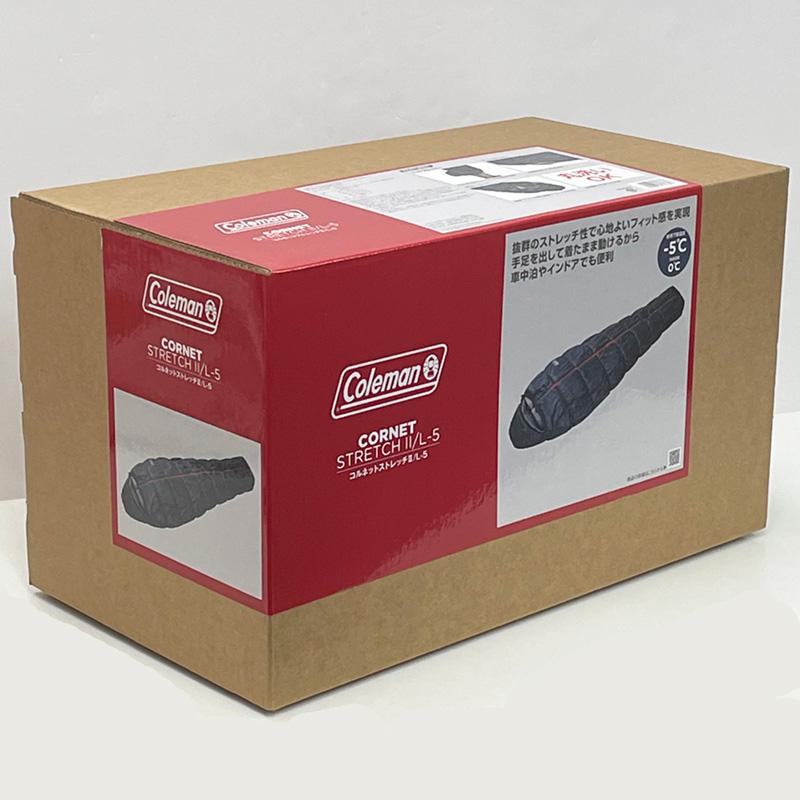 Coleman コールマン 寝袋 コルネット ストレッチ II L-5ネイビー Coleman コールマン 寝袋 コルネット ストレッチ II L-5ネイビー