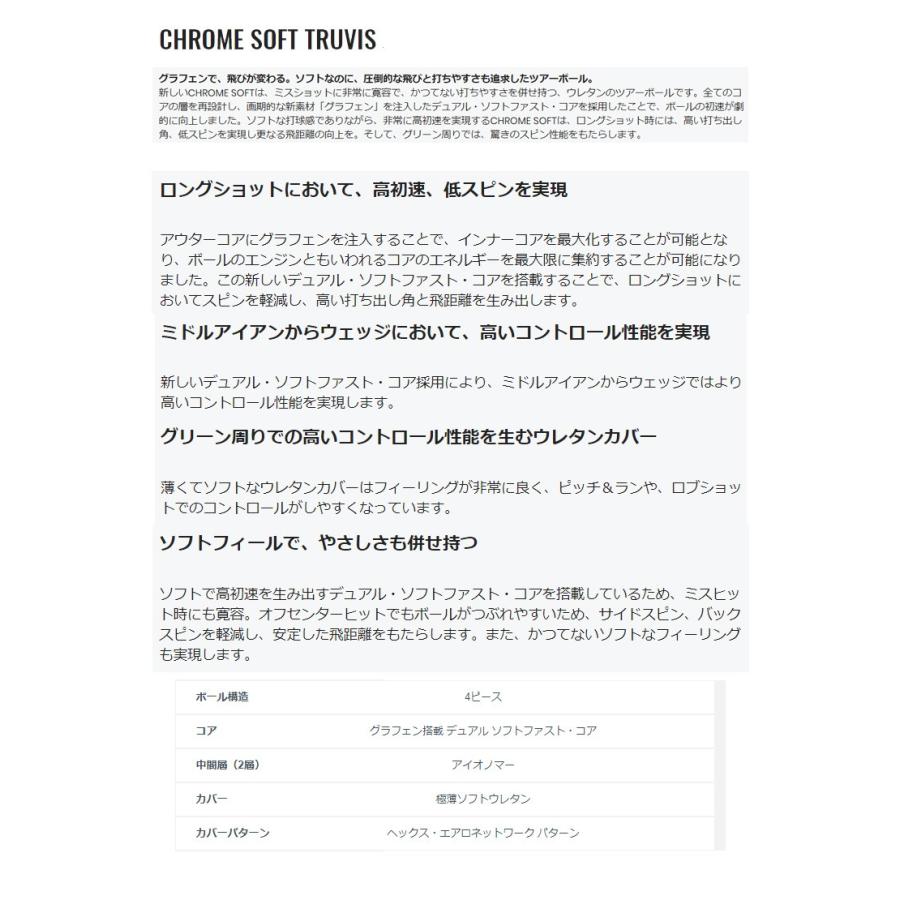 キャロウェイ 18 Chrome Soft クロムソフト ゴルフボール 1ダース 12個 日本正規品 クローム Callaway Cwbln18crsft サードウェイブ ゴルフ スポーツ 通販 Yahoo ショッピング