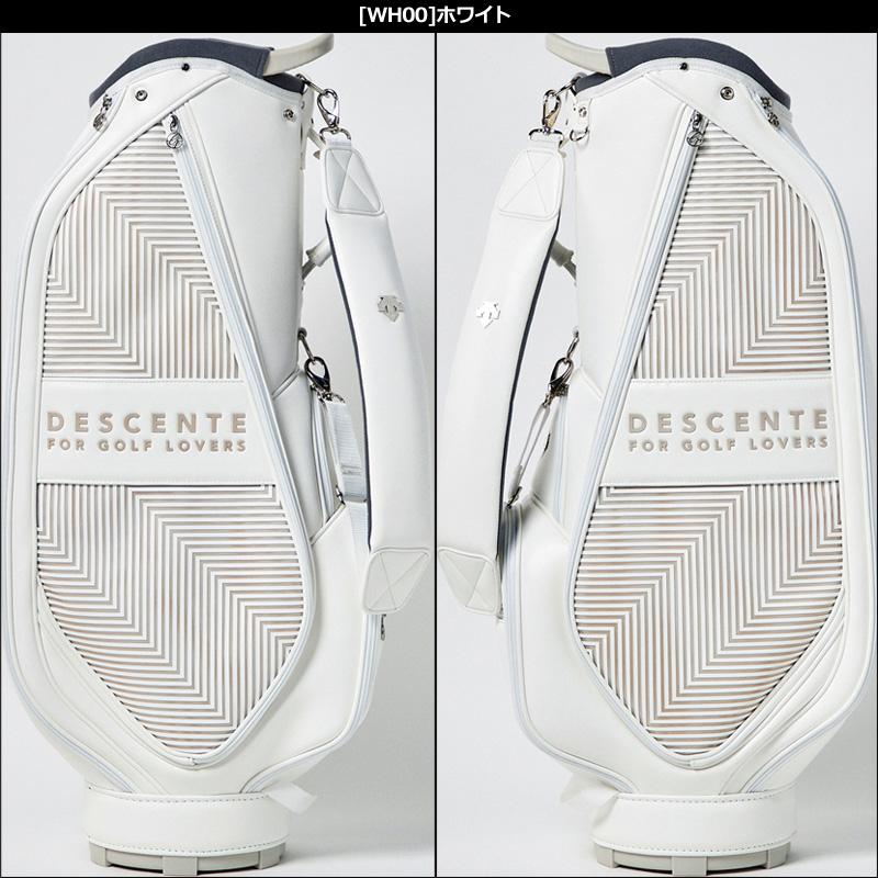 デサントゴルフ レディース 8.5型 キャディバッグ DQCTJJ01 デザイン