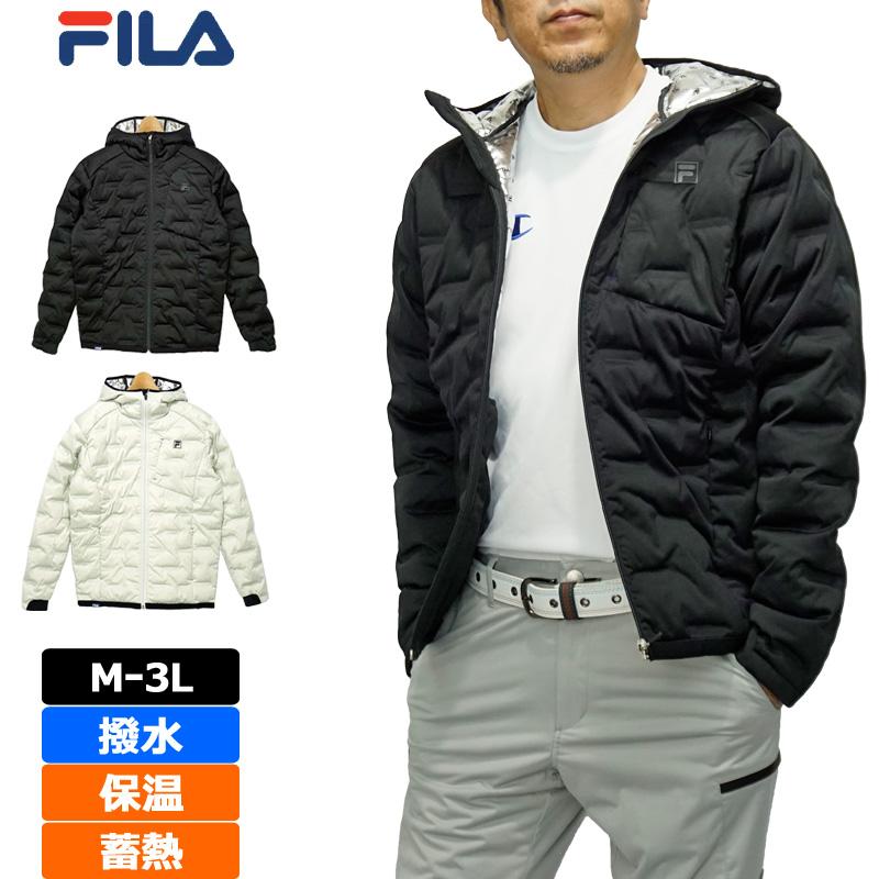 フィラゴルフ メンズ 撥水加工 裏蓄熱 フード付き 中綿 ブルゾン 防寒 fw Fila Golf ジャケット アウター トップス ゴルフウェア Flwrn サードウェイブ ゴルフ スポーツ 通販 Yahoo ショッピング