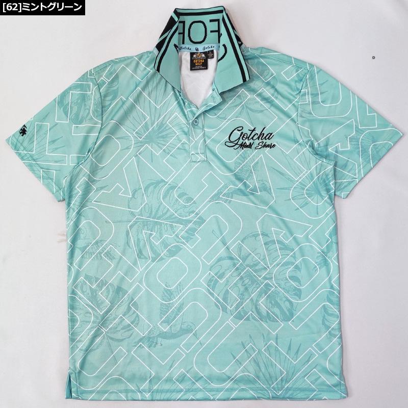 GOTCHA GOLF ガッチャゴルフ メンズ 吸汗速乾 半袖 ポロシャツ GOTCHA GOLF ガッチャゴルフ メンズ 吸汗速乾 半袖 ポロシャツ