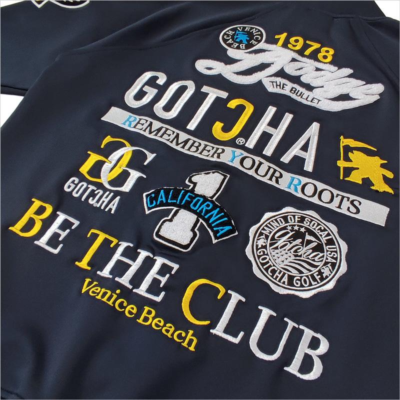 GOTCHA GOLF ガッチャゴルフ 2024 メンズ 撥水 フルジップ 長袖 GOTCHA GOLF ガッチャゴルフ 2024 メンズ 撥水 フルジップ 長袖