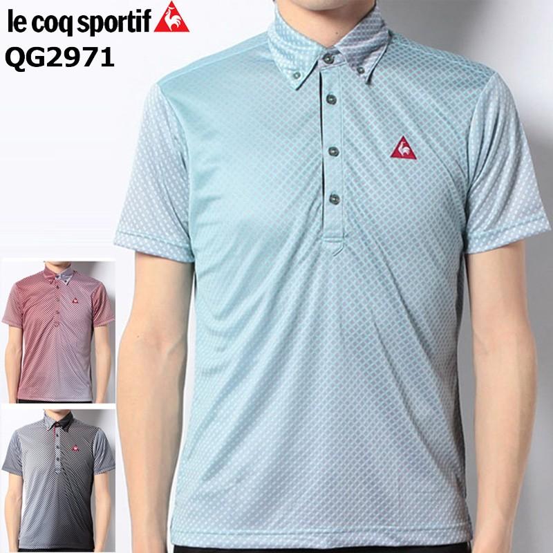 メール便発送 ルコックスポルティフ メンズ 半袖ボタンダウン ポロシャツ グラデーションチェック Qg2971 16ss ルコックゴルフ Le Coq Sportif ゴルフウェア Lcwrnqg2971 サードウェイブ ゴルフ スポーツ 通販 Yahoo ショッピング