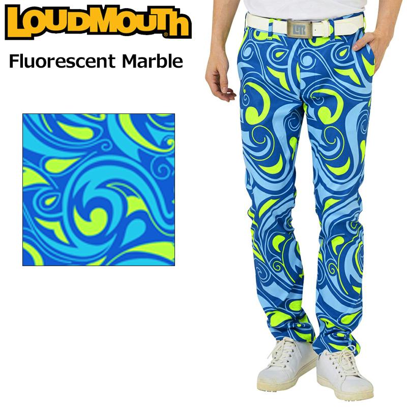 ラウドマウス メンズ ロングパンツ 763300(353) Fluorescent Marble 