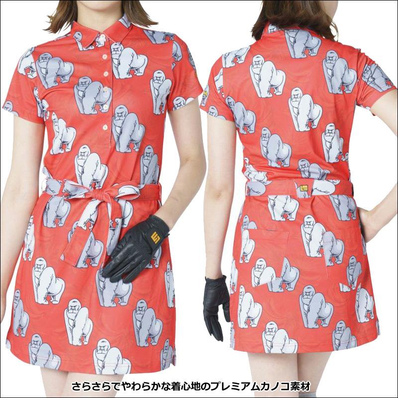 日本規格 ラウドマウス レディース 半袖 ワンピース 吸汗速乾 Uv Cut 295 ゴリラレッド 21fw Loudmouth ゴルフウェア ゴルフワンピ Sep2 Lmwrn 295 サードウェイブ ゴルフ スポーツ 通販 Yahoo ショッピング