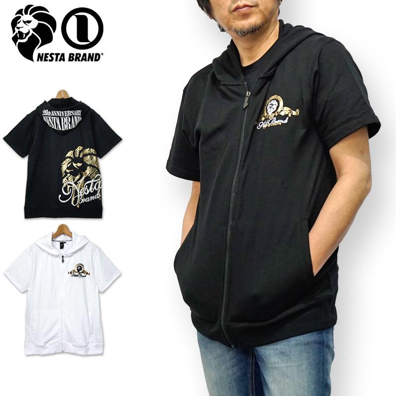 ネスタブランド フルジップ 半袖 パーカー メンズ ゆったりサイズ 2nb1303 Nesta Brand ss トップス アウター ファッション Nawrn2nb1303 サードウェイブ ゴルフ スポーツ 通販 Yahoo ショッピング