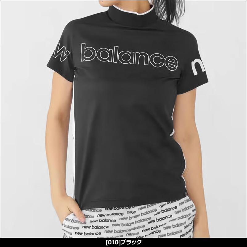 クーポン有 ニューバランス ゴルフ 2023 レディース モックネック 半袖