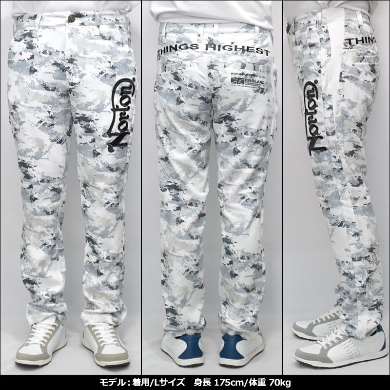 クーポン有 ノートンゴルフ メンズ ストレッチ 吸汗速乾 ロングパンツ