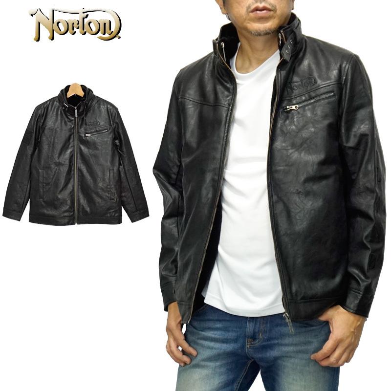 ノートン フェイクレザー ライダーズ ジャケット ファーベストライナー付き 3n1601 Norton 防寒 fw ライダースジャケット メンズ ファッション Ntwrn3n1601 サードウェイブ ゴルフ スポーツ 通販 Yahoo ショッピング