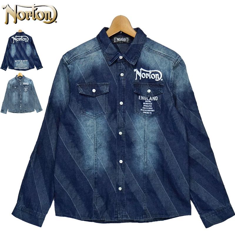 ノートン 21 デニム ボタンダウン バイアス ジャカード 長袖シャツ 211n1500 Norton 春夏秋 21ss 長そで トップス メンズ ファッション カジュアル Dec2 Ntwrn211n1500 サードウェイブ ゴルフ スポーツ 通販 Yahoo ショッピング