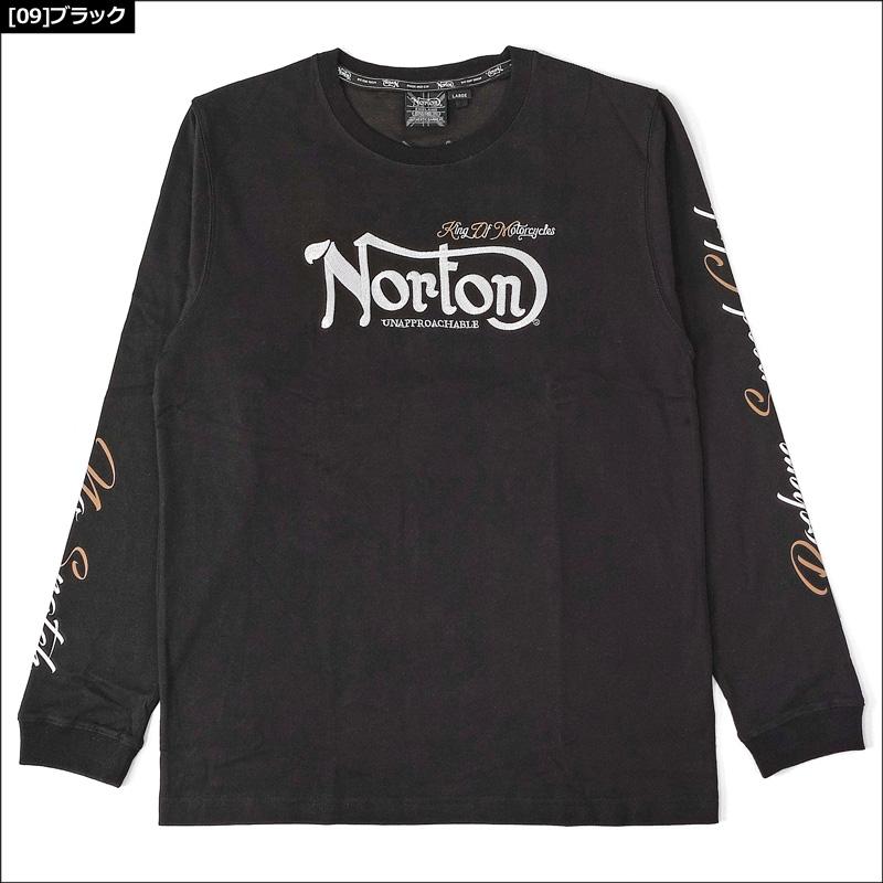 ノートン クルーネック コットン100％ 長袖 Tシャツ 233N1105 Norton ロンT メール便発送 3WF2 長そで ロングTシャツ メンズ ファッション SEP1｜golf-thirdwave｜05