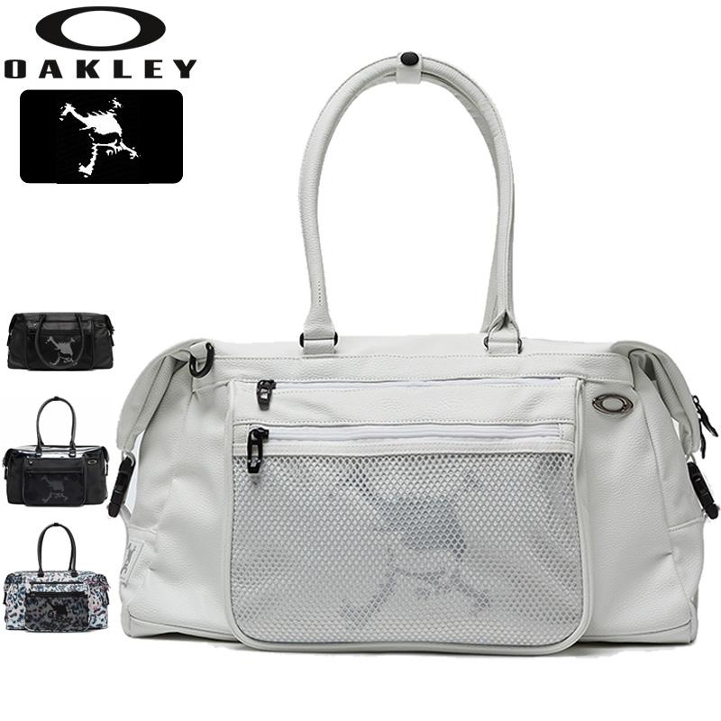 OAKLEY オークリー ボストンバッグ スカル ホワイト ビッグロゴ