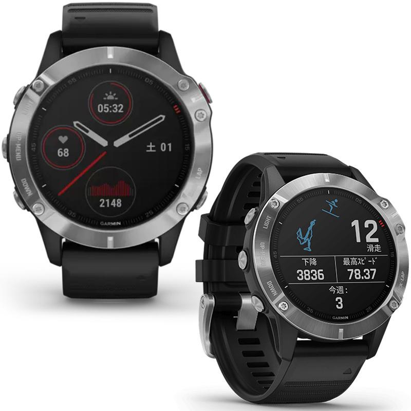 GARMIN ガーミン スマートウォッチ Fenix 6 ブラック マルチスポーツ