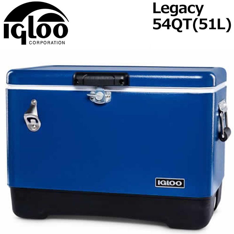 100 の保証 イグルー スチール クーラーボックス レガシー 54qt 51リットル Igloo Lagacy 54qt 51l Steel Cooler アウトドア用品 保冷バッグ Aug3 Sep1 アウトレット送料無料 Www Thedailyspud Com