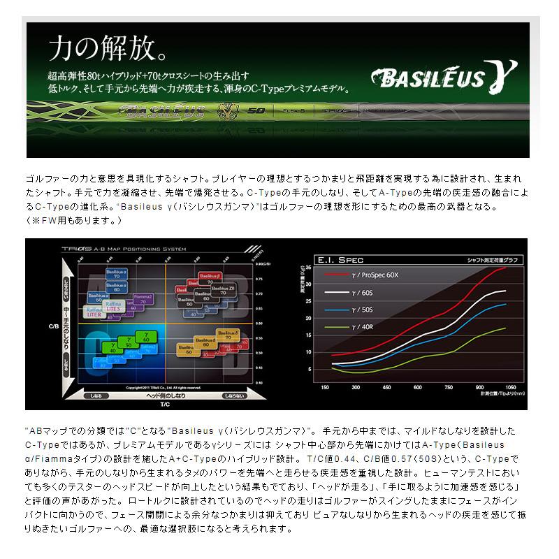 SYB EG-05 ドライバー バシレウス ガンマ 装着 γ カスタム EG05 可変式 コンセプト サイブ GOLF シャフト 地クラブ｜golf-thirdwave｜04