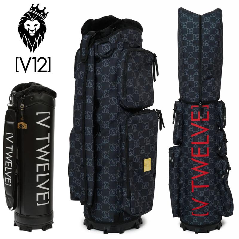 V12 ゴルフ 9.5型 キャディバッグ VT MONOGRAM 9.5 本体+カバー V12 ゴルフ 9.5型 キャディバッグ VT MONOGRAM 9.5 本体+カバー