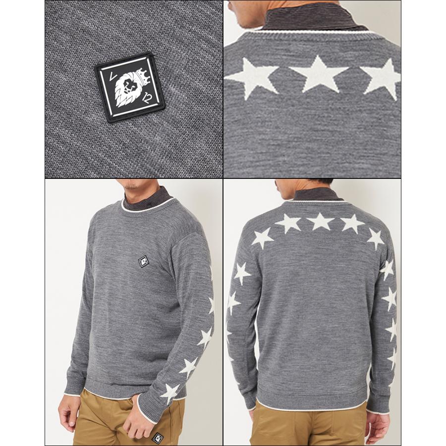 V12 ゴルフ ヴィ・トゥエルヴ クルーネック セーター V122020-KN03