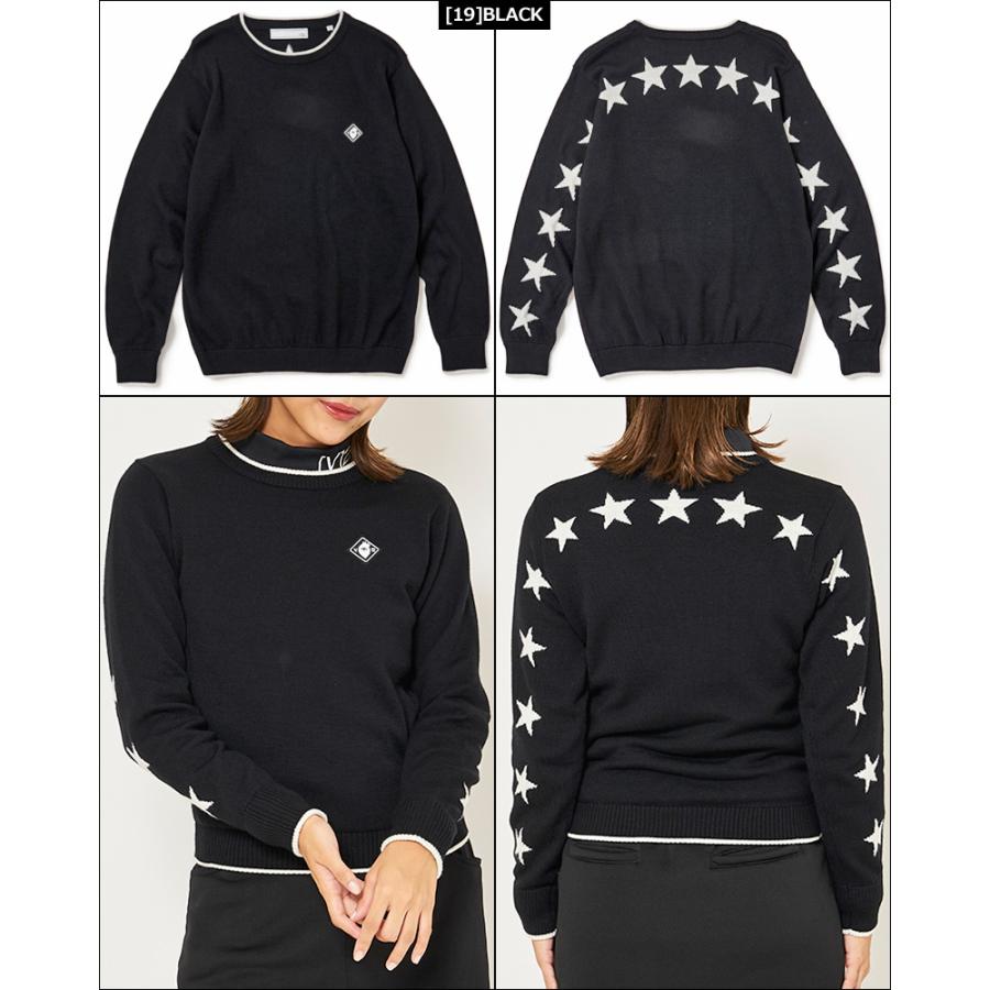 V12 ゴルフ ヴィ・トゥエルヴ レディース クルーネック セーター  