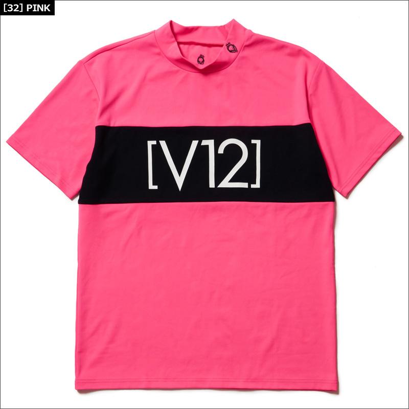 大人の上質 サイズ1 定価16500円 V12 ゴルフ 黒 レディース モック