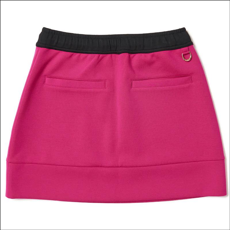 V12 クーポン有 ゴルフ スカート LOGO ZIP SKIRT V122221-SK07 ヴィ 