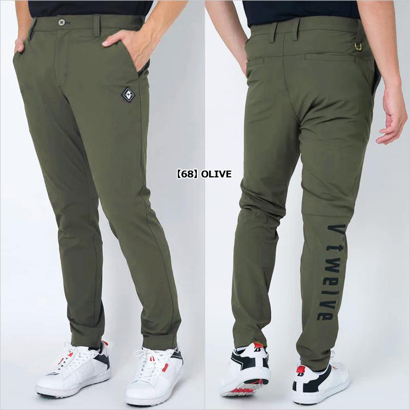 クーポン有 V12 ゴルフ 2024 メンズ ロングパンツ BS PANTS V122410  