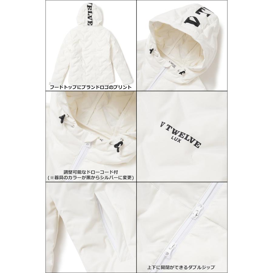 V12 レディース ダウンジャケット LUX サイズ0(S) 白