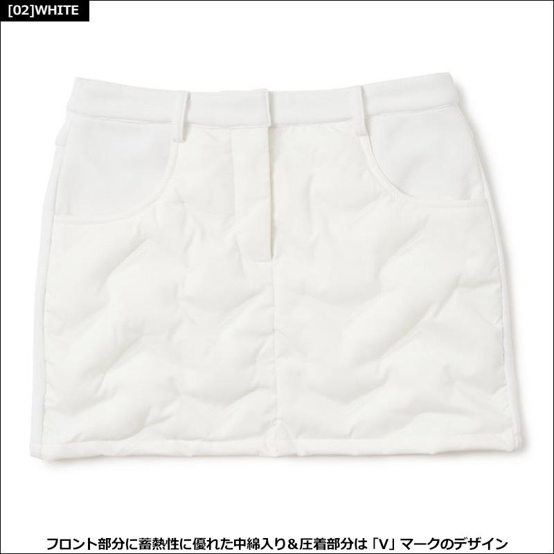 V12 ゴルフ レディース 中綿 スカート LX WARM SKIRT VLX2120-SK01 
