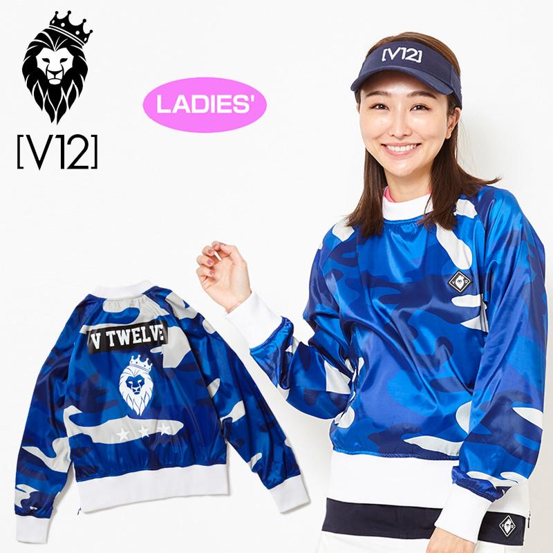 V12 ゴルフウェア レディース 長袖 ジャケット CAMO JACK V121910-JK02 
