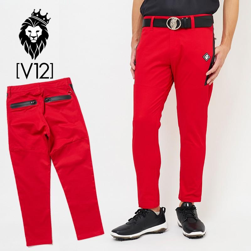 V12 ゴルフウェア メンズ スリム ロングパンツ 9分丈 V Pn11 35 Red 19ss アンクルパンツ Vtwrnv Pn11 35 サードウェイブ ゴルフ スポーツ 通販 Yahoo ショッピング