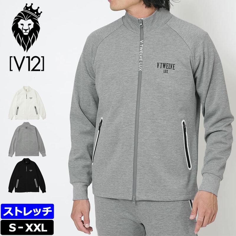 V12 ゴルフ メンズ 長袖 スウェット ジャケット LX TEC JKT VLX2320 