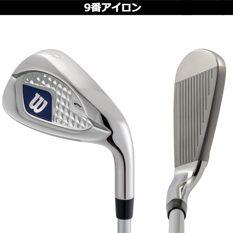 BRIDGESTONE ウィルソン 2024 レディース ゴルフクラブセット 6本 