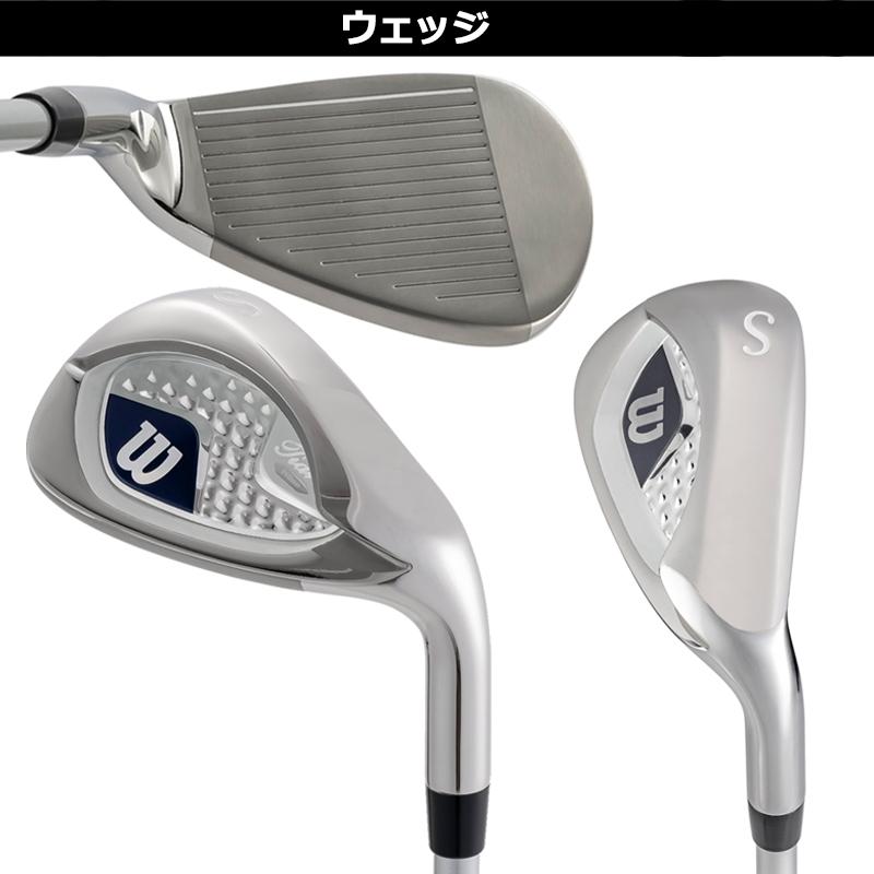 BRIDGESTONE ウィルソン 2024 レディース ゴルフクラブセット 6本 