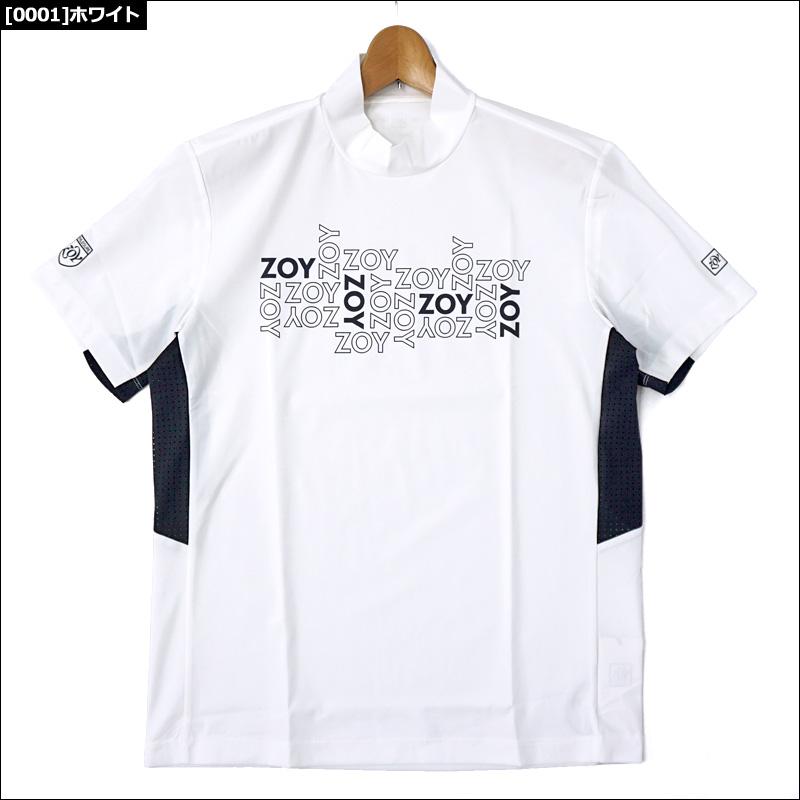 ZOY ゾーイ メンズ 速乾 接触冷感 UV モックネック 半袖シャツ ZOY ゾーイ メンズ 速乾 接触冷感 UV モックネック 半袖シャツ