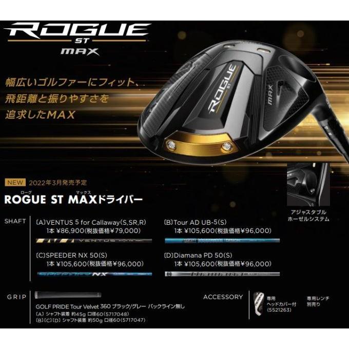 Callaway（キャロウェイ） ローグ ST マックス ドライバー Callaway