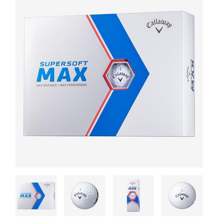 ゴルフボール キャロウェイ スーパー ソフト マックス ゴルフ ボール Callaway SUPER SOFT MAX GOLF BALL