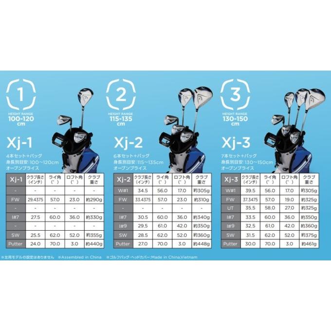 Callaway（キャロウェイ） ゴルフ Xj-3 ジュニアセット (7本セット) CB