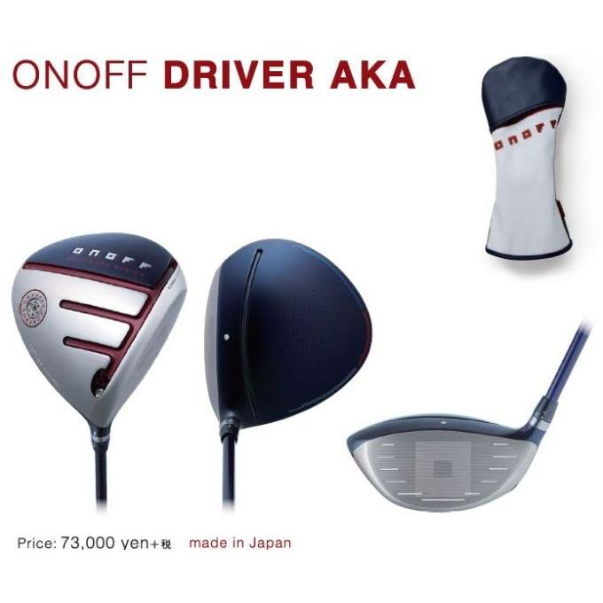 AKA ゴルフ クラブ ドライバー メンズ オノフ 赤 MP-520D ONOFF