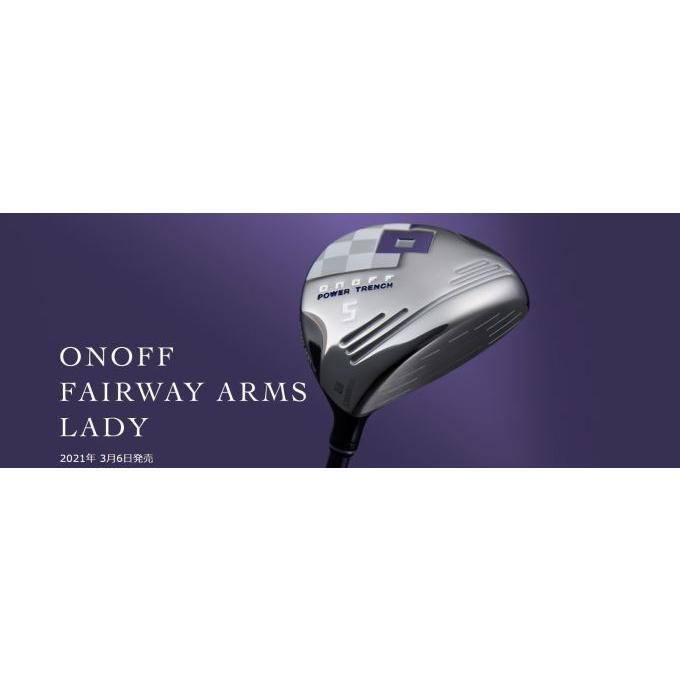 ゴルフ クラブ フェアウェイウッド レディース グローブライド オノフ フェアウェイ アームズ レディー LP-421F ONOFF FAIRWAY ARMS LADY 2021モデル|golf-westandeast|02