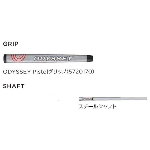 WHITE HOT OG オデッセイ Odyssey WHITE-HOT ROSSIE S パター ホワイト