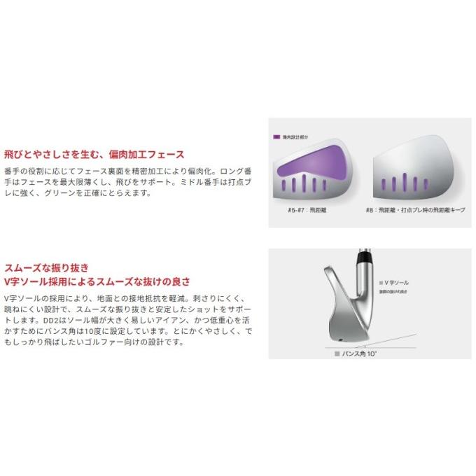 YAMAHA RMX DD-2 IRON アイアン8本セット(5〜SW) TENSEI GR i50 ヤマハ リミックス DD2 アイアン ゴルフ クラブ GOLF CLUB 2026モデルの画像