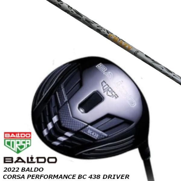 BALDO バルド 2022 CORSA PERFORMANCE コルサ パフォーマンス BC 438 ドライバー / CRAZY クレイジー リジェネシス REGENESIS CB-80LS シャフト｜golf20c